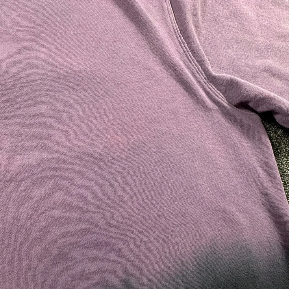 The Exorcist Movie Pullover Hoodie Men's L Purple Black Dip Dye Classic Horror